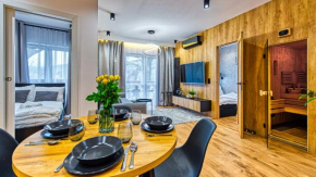 Apartament Wood Lux z Sauną - 5D Apartamenty
